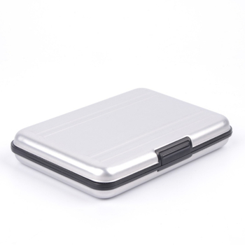 Tehase hulgimüügi mälukaardi hoiukarp 8TF kaart + 8SD kaardikarp alumiiniumist mälukaardikarp