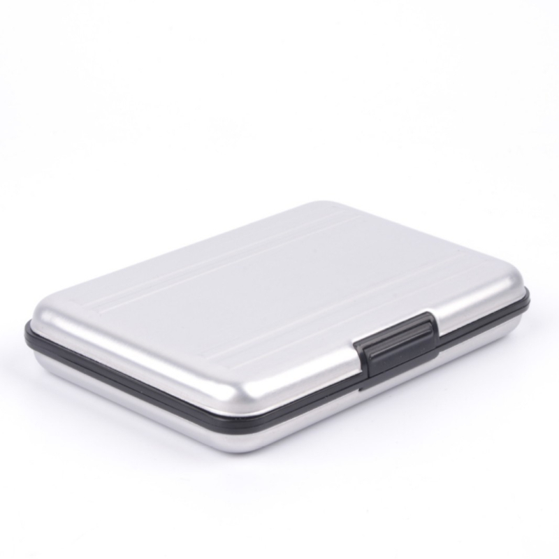 Tehase hulgimüügi mälukaardi hoiukarp 8TF kaart + 8SD kaardikarp alumiiniumist mälukaardikarp