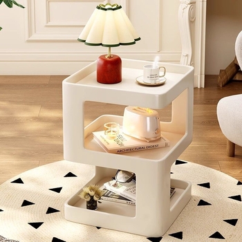 Elutoa diivan Põhjala stiilis moodne lihtne sepistatud rauast loominguline nurgalaud magamistoa külgkapp 520 kohvilaud öökapp teelaud