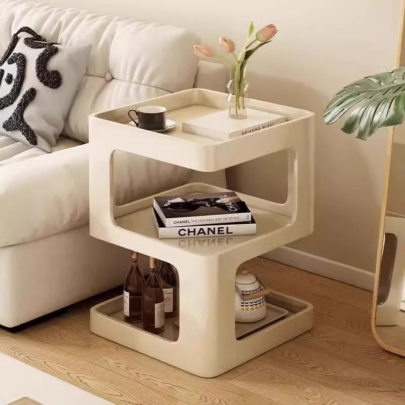 Elutoa diivan Põhjala stiilis moodne lihtne sepistatud rauast loominguline nurgalaud magamistoa külgkapp 520 kohvilaud öökapp teelaud