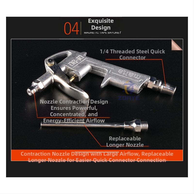 DG10 метален пистолет за издухване на камион, пистолет за издухване със силен пистолет за издухване с високо налягане, пневматичен пистолет за издухване, пистолет за прах, пистолет за прах