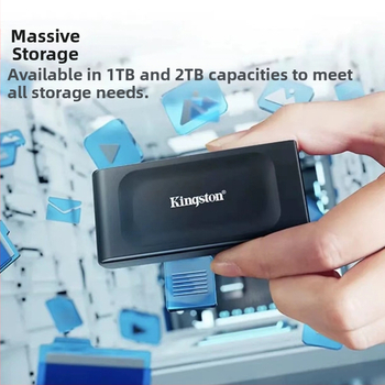 Kingston PSSD mobiilne SSD SXS1000 1T/2T USB3.2 sobib mobiiltelefonidele ja arvutitele