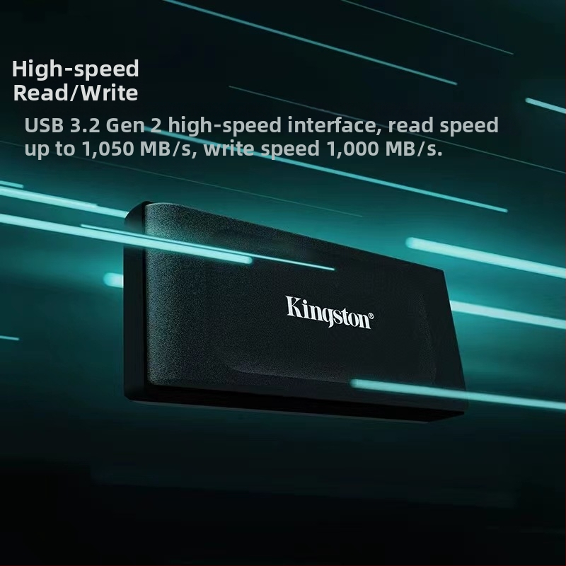 Kingston PSSD mobiilne SSD SXS1000 1T/2T USB3.2 sobib mobiiltelefonidele ja arvutitele