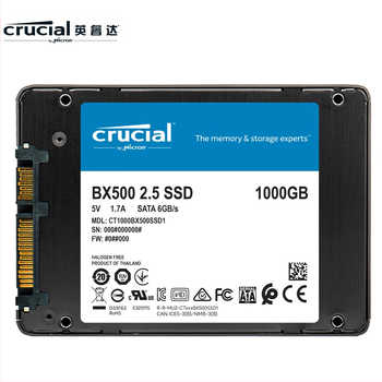 Kehtib INRIDA BX500 1TB SSD jaoks SSD SATA3.0 Liides Lugemiskiirus 540 MB/s