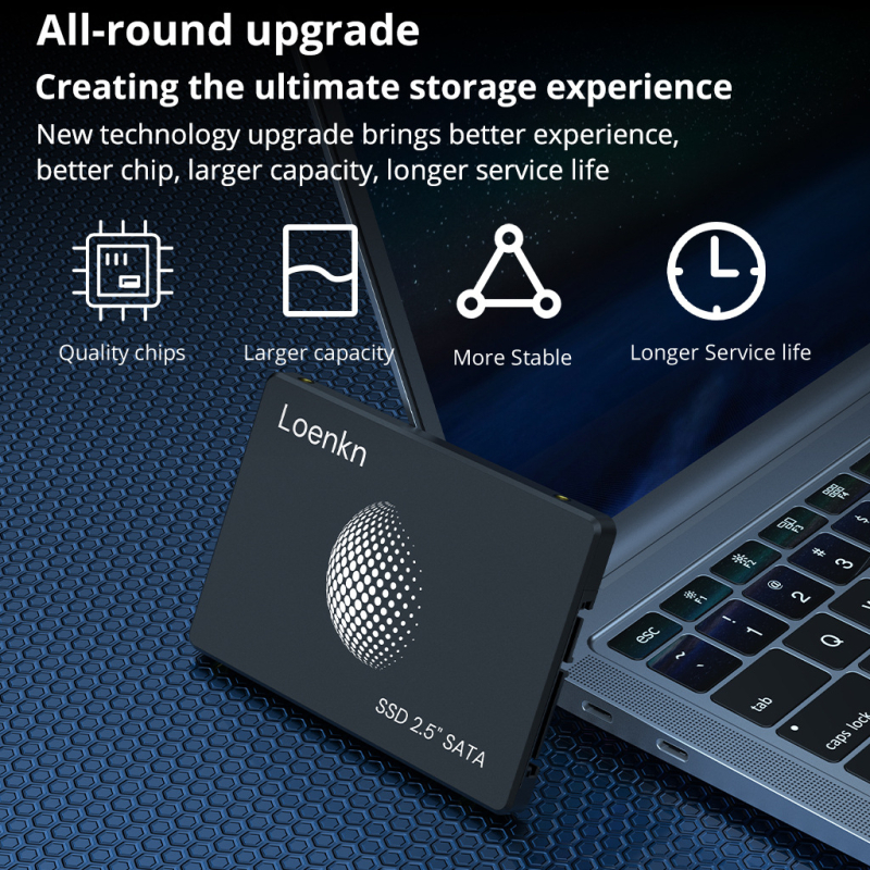 Piiriülene eksport SSD SSD kõvaketas 2,5 tolli 128G256G 512g SSD kohapeal tehase otsemüük Sata3