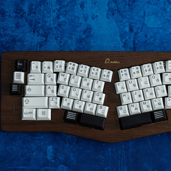 Shanshui-teemaline viiekülgne värvsublimatsiooniga mehaaniline klaviatuur, mis on kohandatud hiina stiilis disainiga