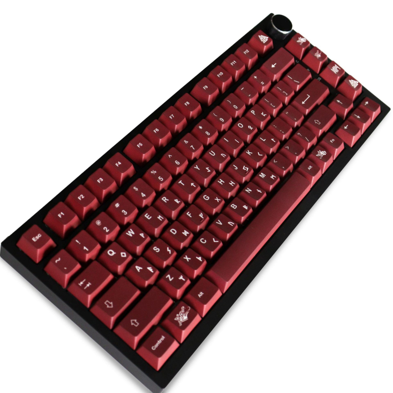 Gmk Blot Blood Sacrifice punane mehaaniline klaviatuuri klahvikatete komplekt Pbt sublimatsioon kirsipunane originaalkõrgus