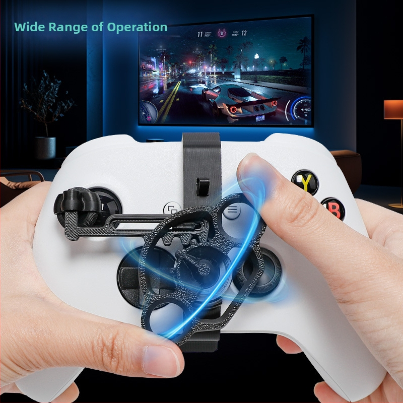 Приложимо за оригинален волан за XBOX, волан с рокер, универсален периферен аксесоар за мини XBOX състезателна игра.