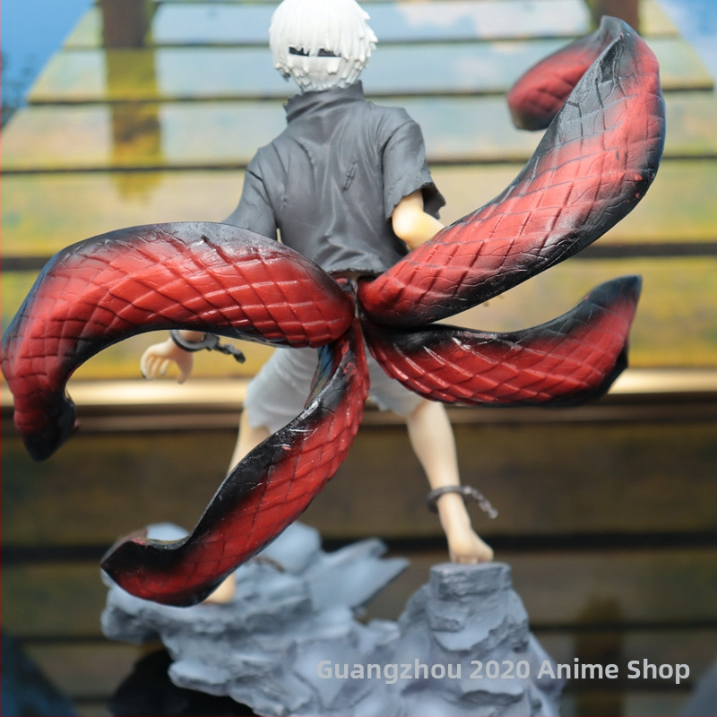 Tokyo Ghoul Single Eye Kind of Replaceable First Edition Jin Muyan Model Ornaments Animation Hand Office Wholesale