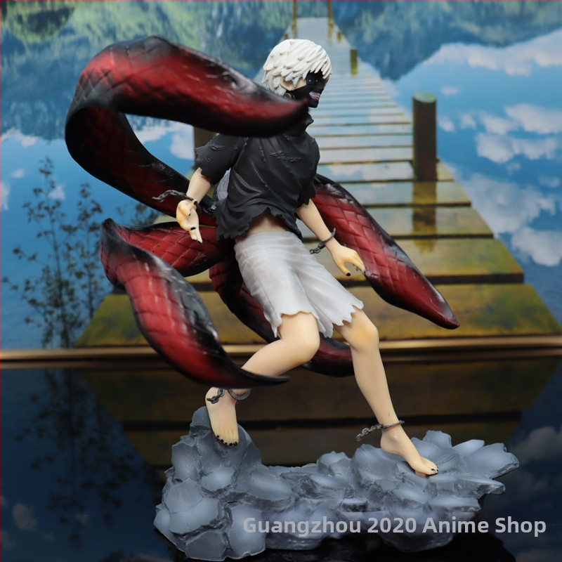 Tokyo Ghoul Single Eye Kind of Replaceable First Edition Jin Muyan Model Ornaments Animation Hand Office Wholesale