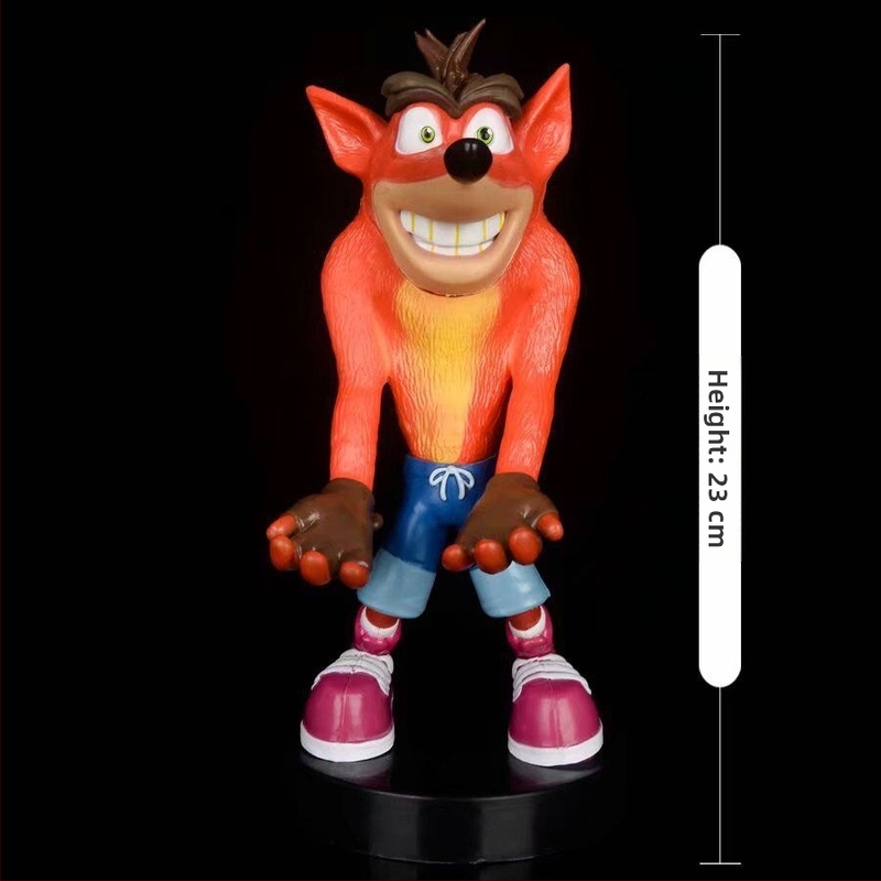 Iidse hundi kujuga mobiiltelefoni aluse käepidemega tasuta andmesidekaabli ornamendi kujuga mudel