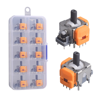 PS5 Halli elektromagnetiline kiiknupp PS5 Halli kiiknupp neljanda põlvkonna ülitäpse reguleeritava mehhanismiga, triivimisvastane PS5 käepide 3D