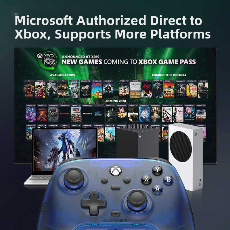 Nepārspējams vistas apokalipses spēļu kontrolieris ar vadu Xbox sērijas datora versiju Xbox One konsolei Steam