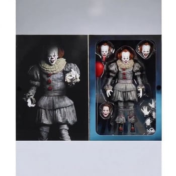 Neca Clown Soul 2It 2. peatükk 7-tolline liigendliigutusnukk käemudel käsitsi valmistatud kaunistused filmi lisaseadmed