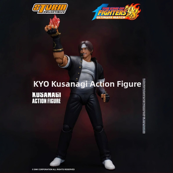 Παιχνίδια st 1/12gk Βασιλιάς των Βασιλέων 98 Kusanagi Κινητό Άγαλμα Κούκλας με Στολίδια που Περιβάλλουν Κινούμενα Σχέδια
