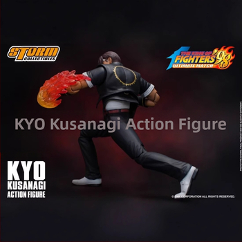 Παιχνίδια st 1/12gk Βασιλιάς των Βασιλέων 98 Kusanagi Κινητό Άγαλμα Κούκλας με Στολίδια που Περιβάλλουν Κινούμενα Σχέδια