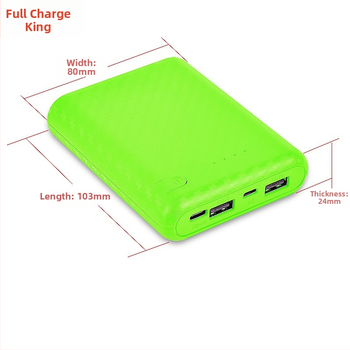 Vairumtirdzniecības Power Bank 4 šūnu 18650 akumulatora kaste Mobilais barošanas avots Bez metināšanas ligzdošanas materiāls DIY Power Bank apvalka ligzdošanas materiāls