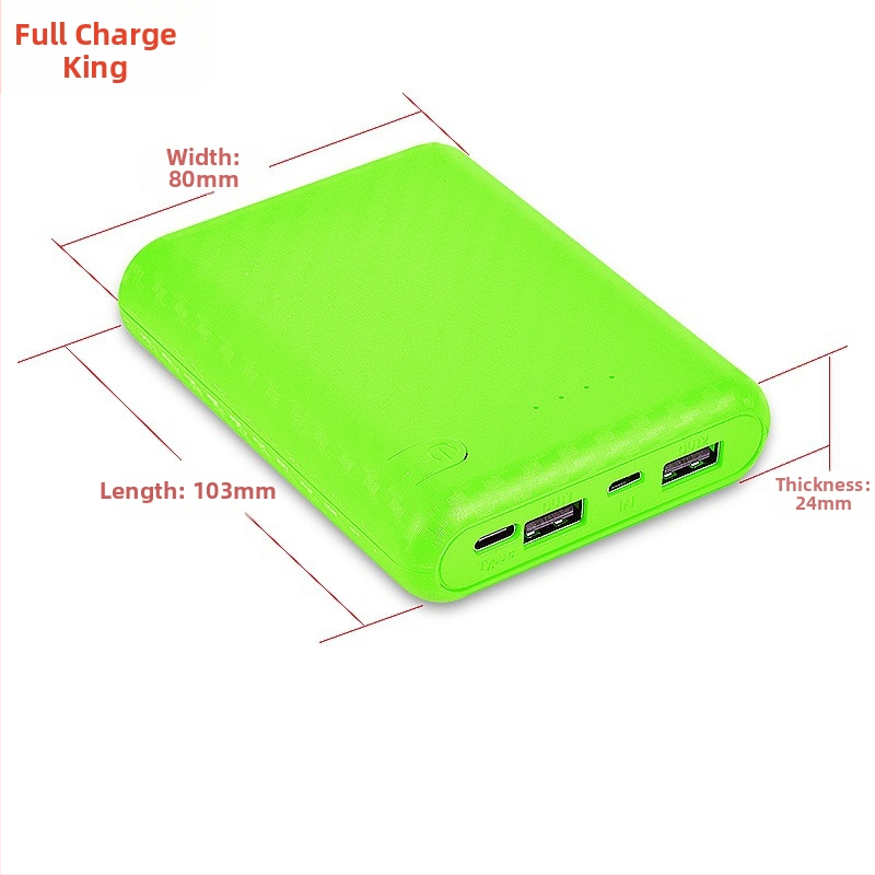 Търговия на едро на Power Bank 4-клетъчна кутия за батерия 18650 Мобилно захранване Материал за гнездене без заваряване Направи си сам материал за корпус на Power Bank