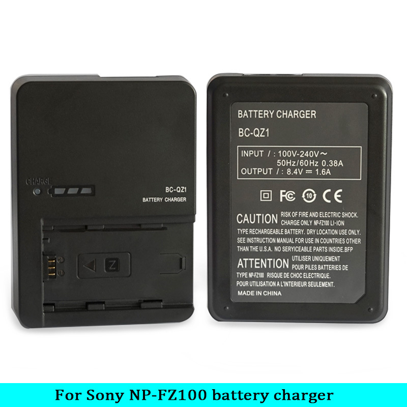 Tinka „Sony“ skaitmeninio mikro veidrodinio fotoaparato įkrovikliui BC-QZ1, NP-FZ100, akumuliatoriaus lizdo įkrovimui