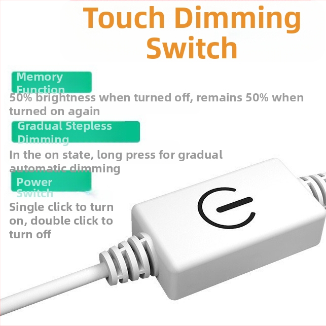 LED светлинна лента USB сензорна светлинна лента 5V/2835 Шкаф Гардероб Коридор сензорна светлинна лента за нощно шкафче