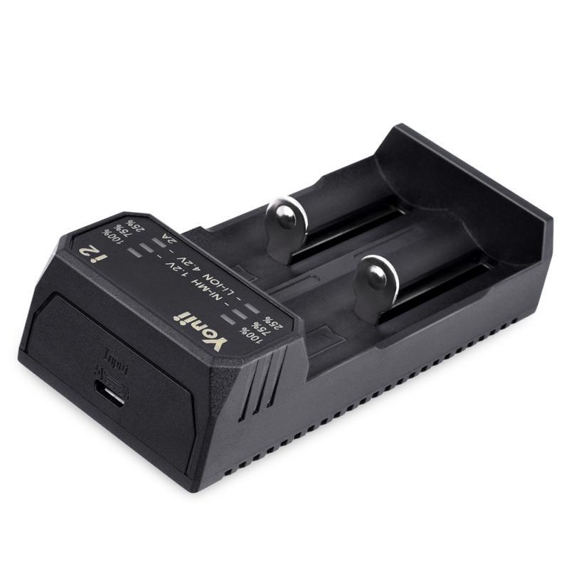 21700 nutikas 26650 akulaadija 18650 NiMH AA nutikas kahe pesaga USB-laadija 2A kiirlaadimine