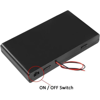Nr 5 8 patareikarp lülitiga SM pistikuga patareikarp Nr 5 8 A6V patareikarp vannitoakapi LED-valgusriba