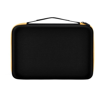 „Amazon“ didelis baterijų krepšys, kosmetikos krepšys, EVA baterijų krepšys, atsparus smūgiams ir ugniai, EVA užtrauktuku užsegamas pakavimo dėžutės įrankių krepšys