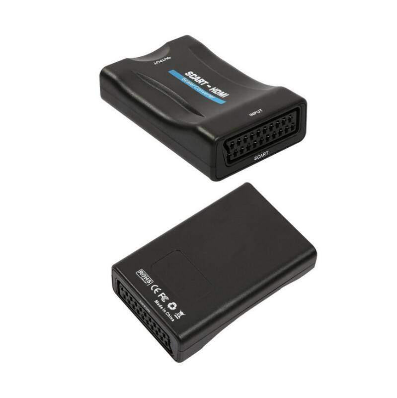 Tehase hulgimüügi Scart-HDMI muundur Scart-HDMI videomuundur harjapeaga