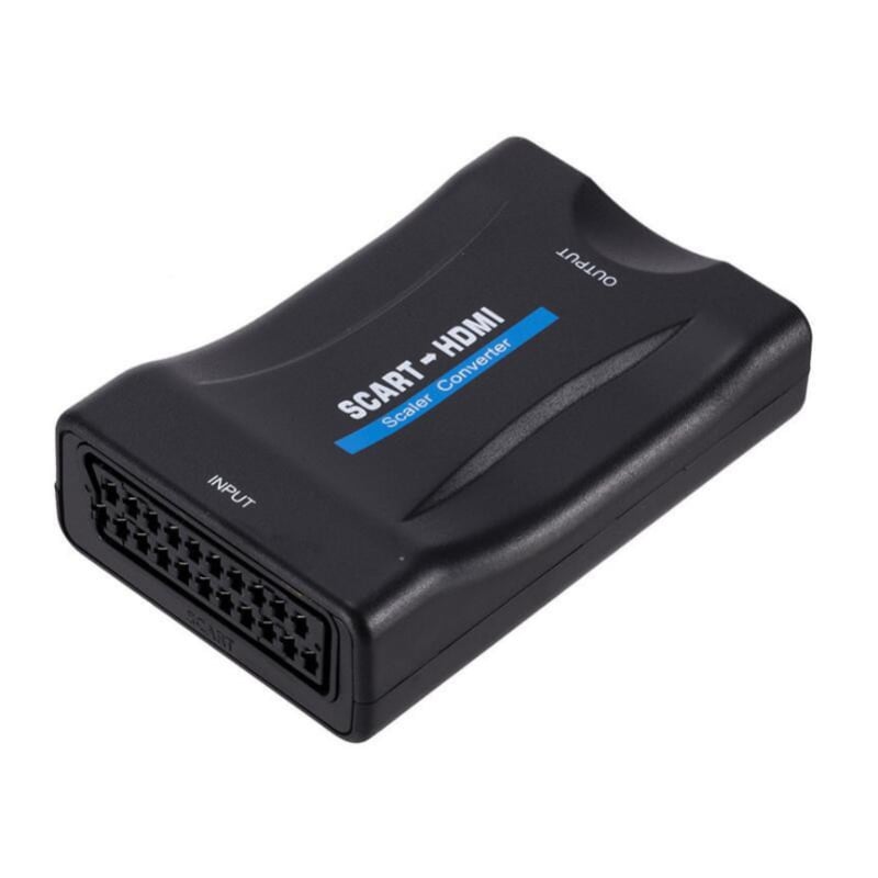 Фабричен едро на SCART към HDMI конвертор SCART към HDMI видео конвертор с глава за метла