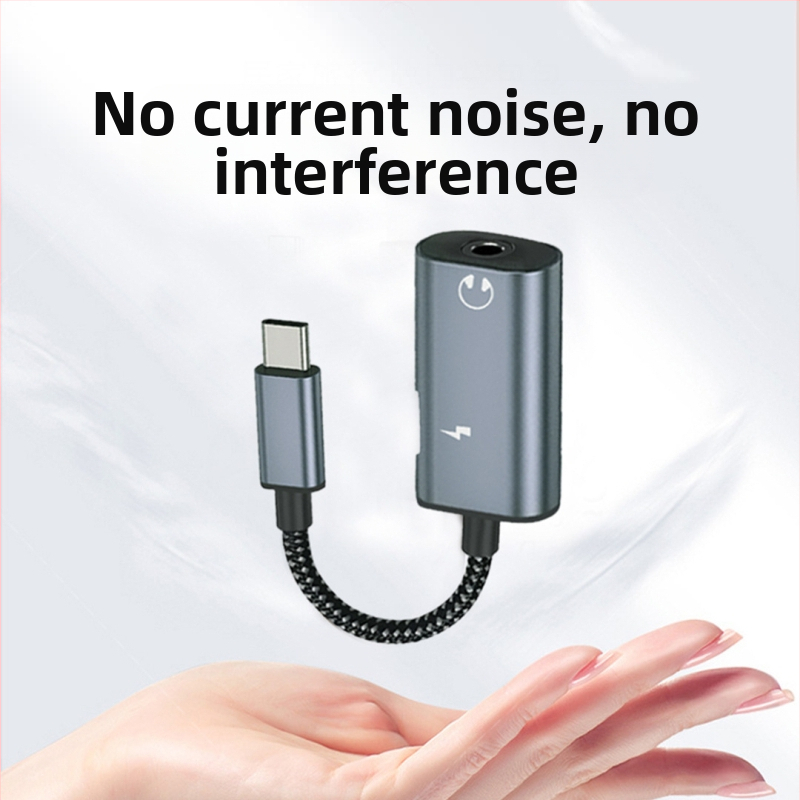 Tinka C tipo skaitmeniniam DAC garso į 3,5 mm adapteriui, 2 viename skambučių greito įkrovimo suderinamam PD adapteriui