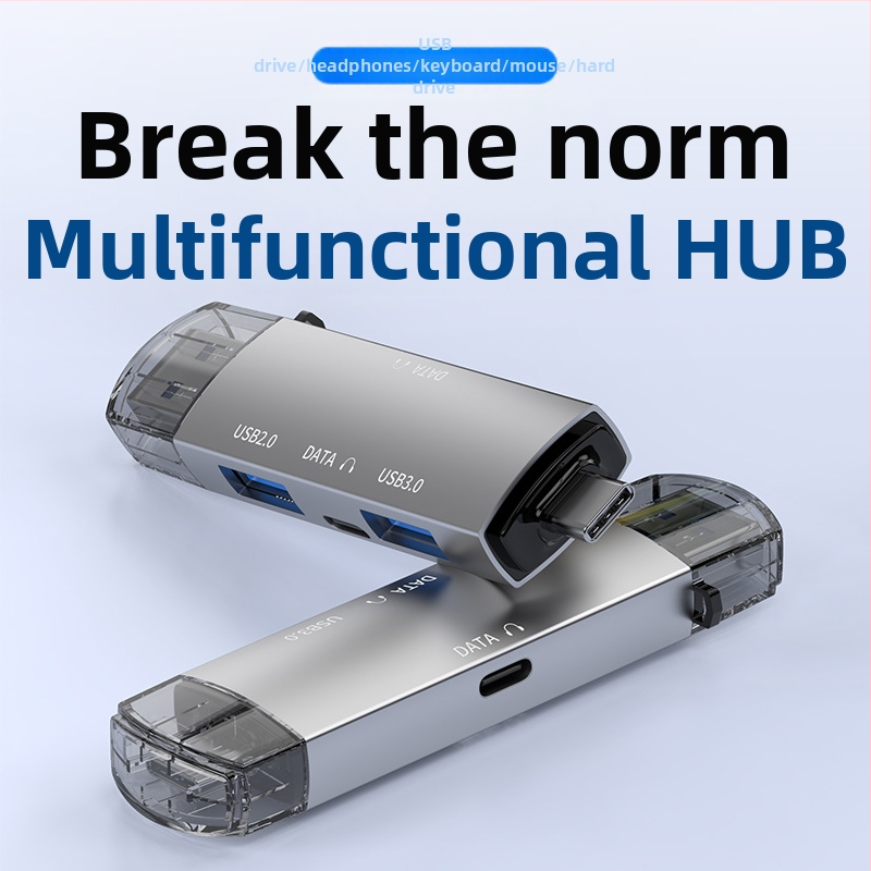 Multifunkčná čítačka kariet, univerzálny rozširujúci USB rozhranie pre mobilný telefón, počítač, vysokorýchlostná čítačka kariet, rozbočovač