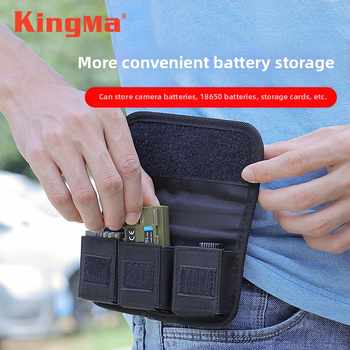 Jin kodo skaitmeninio fotoaparato akumuliatoriaus laikymo krepšys SLR akumuliatoriaus atminties kortelės laikiklis 18650 akumuliatoriaus patogus laikymo krepšys