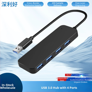 Számítógép USB hosszabbító Type-c bővítő dokkoló hub bővítő hub asztali 3.0 hub 4 port merevlemezzel