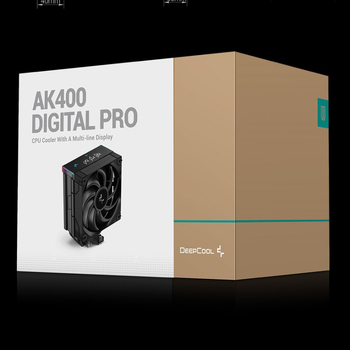 Kyushu Fengshen AK400 DIGTAL PRO radiaator digitaalse kuvariga arvuti protsessor vaikne soojuse hajumine