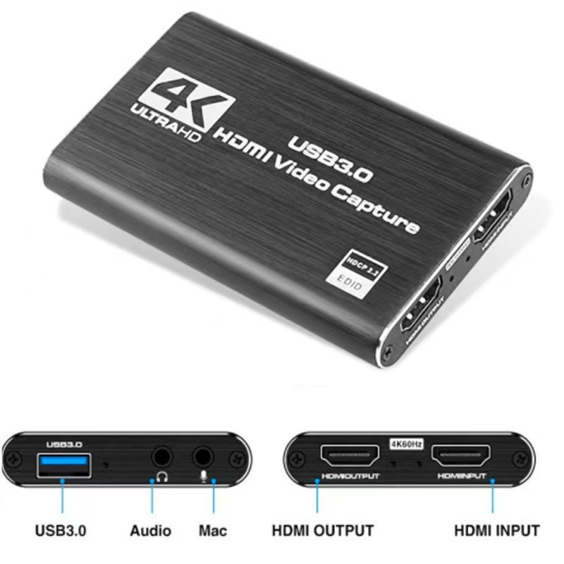 4K HDMI salvestuskaart Full HD 1080P 60Fps voogesituseks USA-s