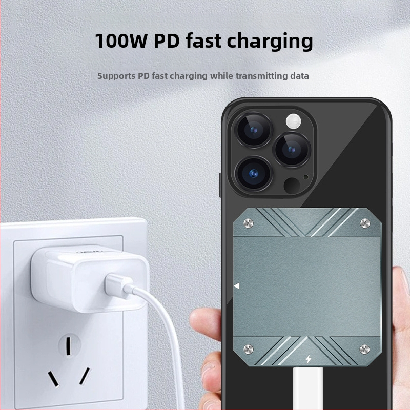 Трансгранична кутия за твърд диск M.2 мобилен твърд диск с охлаждане TypeC външен магнитен твърд диск за мобилен телефон, компютър