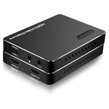 USB-C HDMI 4K60Hz salvestussilmus HDMI 4Kp60 mikrofon+heli