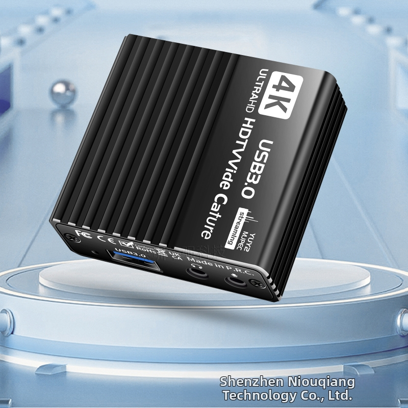 USB3.0 карта за видеозаснемане, HDMI4K кутия за запис, микрофон за игра, 1080P рекордер, 60FPS