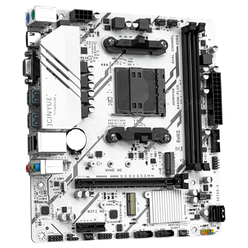 Jingyue JGINYUE B450M PLUS AM4 emaplaat DDR4