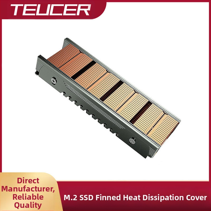 Zero Shijia M.2 SSD radiaator NVME2280SSD puhtast vasest ribidega jahutusvest m2 jahutusribid