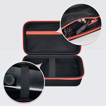 EVA auto õhupumba hoiukott, juhtmevaba õhupumba laadija hoiukast, kaasaskantav rõhuvastane veekindel EVA hoiukott