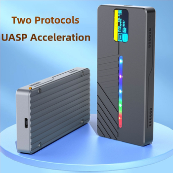 Διασυνοριακός έξυπνος σκληρός δίσκος m.2 SSD NVME/NGFF διπλού πρωτοκόλλου από κράμα αλουμινίου για φορητούς υπολογιστές