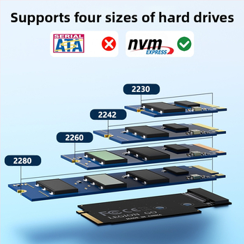 Sobib Lenovo Legion Go pihuarvuti sisemiste lisatarvikute modifikatsioonile 2280, asendavale 2242 SSD ülekandeplaadile