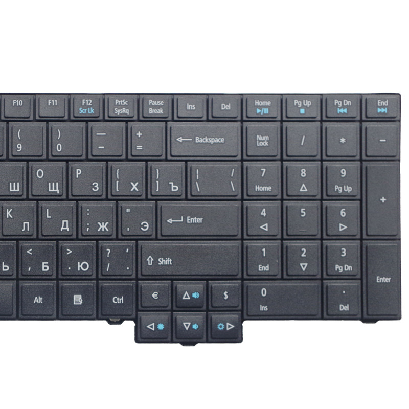 Skirta ACER TM5760 8573 TM6495T 7750 5760 6595 klaviatūrai (RU)