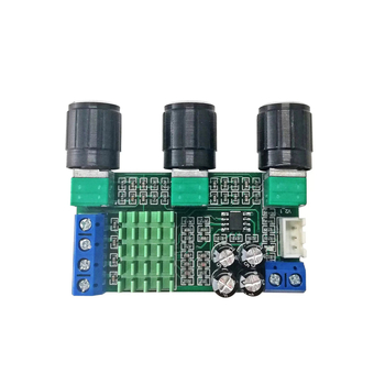 XH-M567 TPA3116D2 двуканален цифров усилвател на мощност, платка за регулиране на високите баси, двоен усилвател на носач, 80W