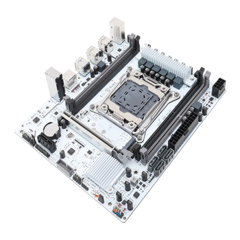 South China Gold X99-4MF PLUS Επιτραπέζιος Υπολογιστής Μητρική Κάρτα Παιχνιδιού με Πολλαπλά Άνοιγμα, Διακομιστής Studio Απόδοσης