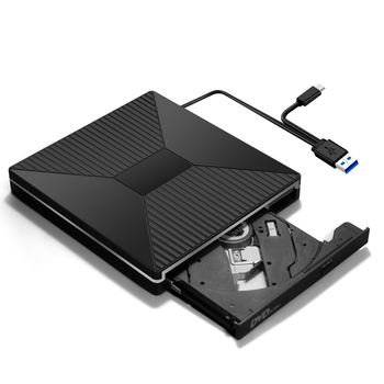 Seven-In-One DVD Burner extern USB pentru laptop, unitate optică externă, arzător de discuri multifuncțional 2A2C