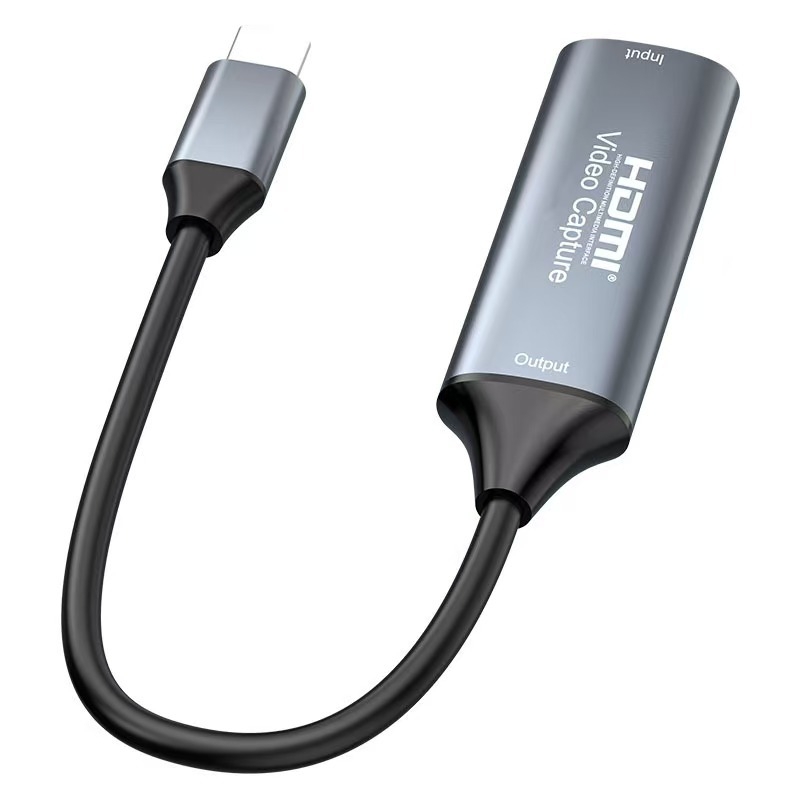 USB2.0 juhtmega salvestuskaart HDMI-C-tüüpi kõrglahutusega video salvestamiseks mobiiltelefoni otsesalvestus arvutimängudele