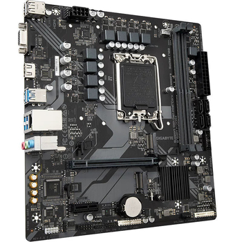 Μητρική πλακέτα επιτραπέζιου υπολογιστή Gigabyte B760M H Ddr4 κατάλληλη για CPU 12400F/13400F/13600Kf