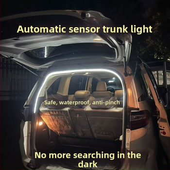 E5G uus voolava vee universaalne pakiruumi skaneerimise meeleoluvalgustus, tagaluugi valgustus, voolava vee tule tervituskomplekt